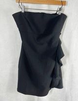 Likely Zippy Black Formal Party Mini Dress Size US 4 Photo 0