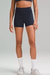 Lululemon Wunder Train High-Rise Short 4” Navy Size 4 Photo 0