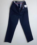 Tommy Hilfiger Navy Blue Polka Dot Pants Photo 0