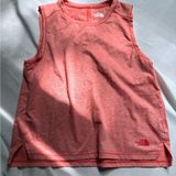 The North Face Orange Athletic Tank Top Photo 0