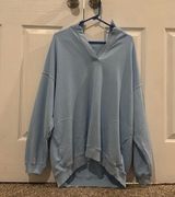 Blue VERY OVERSIZED crewneck Photo 0