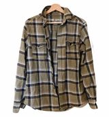 Mossimo Supply Co Green Oversized flannel  Photo 0