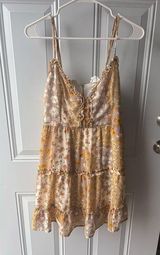 Loverichie White Eyelet Lace Mini Dress Size L Photo 0