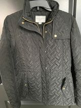 Cole Haan Quilted Jacket In Black Size Small Photo 0