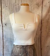 ZARA Ribbed Crop Top Photo 0