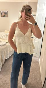 Crocheted Tank Top ️ Photo 0