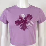 Amazon Lavender Floral Women's Tee Photo 0