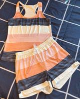 NWOT Women's Size Large 2 Piece Lightweight Tank Top Pink Pajama Set Photo 0