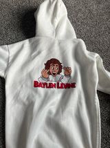 Baylen Levine hoodie White Size L Photo 0