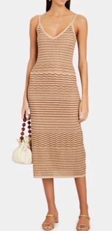 Intermix Dress Tan Size Large Photo 0