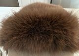 Women's Light Brown Fluffy Faux Fur Cap Fur Hat Fur Hats Mongolian Hat Photo 0