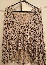 Altar'd State Leopard Print Shirt Photo 0