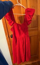 Mi Ami Red Dress  Photo 0