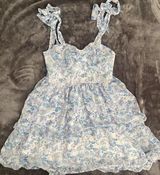 Blue Floral Sundress Photo 0