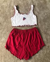 Strawberry Pj Set Size M Photo 0