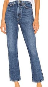 AGOLDE Revolve High Right Straight Jeans Photo 0