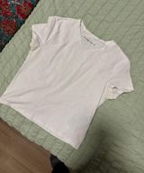 Abercrombie & Fitch White Baby Tee Photo 0