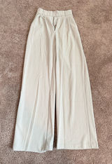 Abercrombie Trousers Wide-Leg High-Rise tan  Photo 0