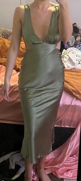 ASOS Satin Midi Dress Photo 0