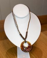 ๐SALE๐4 for $20๐ Handmade New in Box Designer Resin 16โin. Boho Necklace Photo 0