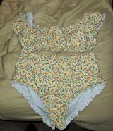 Floral Off The Shoulder Bikini Multi Size 1X Photo 0