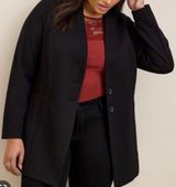 Torrid Black Longline Blazer Photo 0