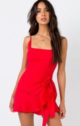Princess Polly Red Dress Photo 0
