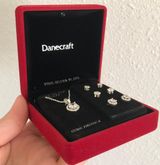 Danecraft Silver Plated Necklace and Earrings Set Photo 0