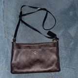 Coach Dark Brown Crossbody Bag Photo 0