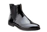 Ecco Touch 15 Mid Cut Bootie Patent Leather Boots Photo 0