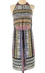 Clover canyon mixed print halter dress Photo 0