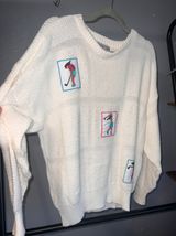 Quantumi Sports Wear Golf Sweater White Size XL Photo 0