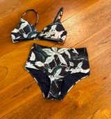 Tory Burch Desert Bloom Top & High Waisted Bottom Photo 0