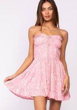 Isabelle's Cabinet Isabella’s Cabinet Floral Mini Dress Photo 0