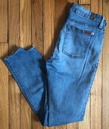 7 For All Mankind Light Wash Skinny Jeans Photo 0