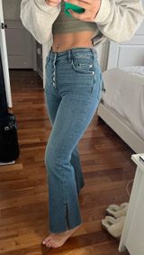 Anthropologie High Rise Boot Cut Jeans Photo 0