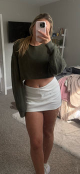 Aerie offline cropped crewneck Photo 0