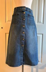 Denim Skirt Photo 0