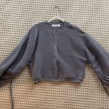 Dobe Ruched Sleeve Sweater Photo 0