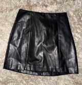 Abercrombie Leather Skirt Photo 0