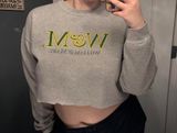 William & Mary Cropped Sweatshirt Size M Photo 0