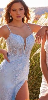 Blue Prom Dress Photo 0