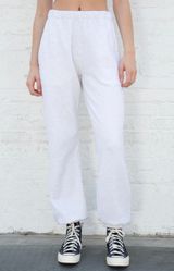 Brandy Melville Rosa Sweatpants Light Heather Grey Photo 0