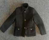 Canvas black quilted jacket size small Photo 0