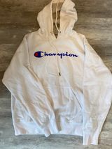 Champion White  Hoodie Photo 0