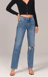 90s Straight Low Rise Jeans Photo 0