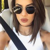 Ray-Ban Gold Frame Hexagonal Flat Lenses RB3548N Photo 0