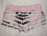 Speed Up 2.5 Inch Shorts Size 10 Black and Pink Palm Tree Print Photo 0