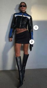 LIONESS Black Mini Skirt Photo 0