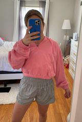 Free People The Way Home Silver Shorts Photo 0